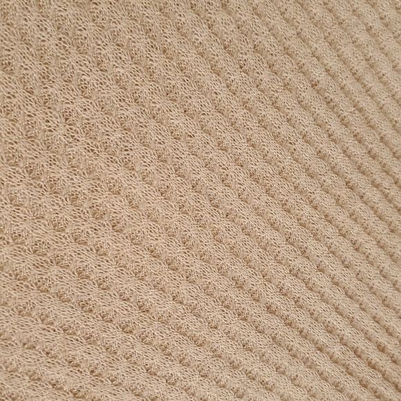 Peach Love California boutique blouse XS cream leopard print long sleeves - Picture 3 of 7